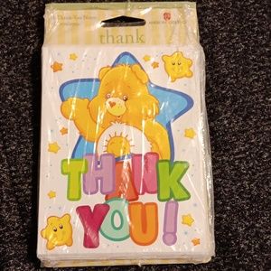 NWT 2003 Care Bears , Thank You Notes w/ Env. 10 ct
